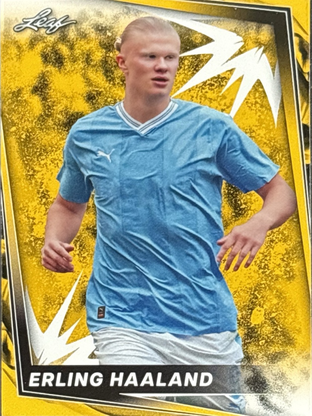 Leaf Erling Haaland Soccer Trading Card